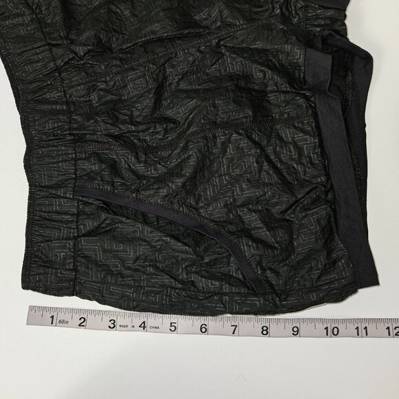 Eurotard Black Ripstop Athletic Warm-Up Shorts Girls Large Pockets 100% Nylon - Picture 3 of 7